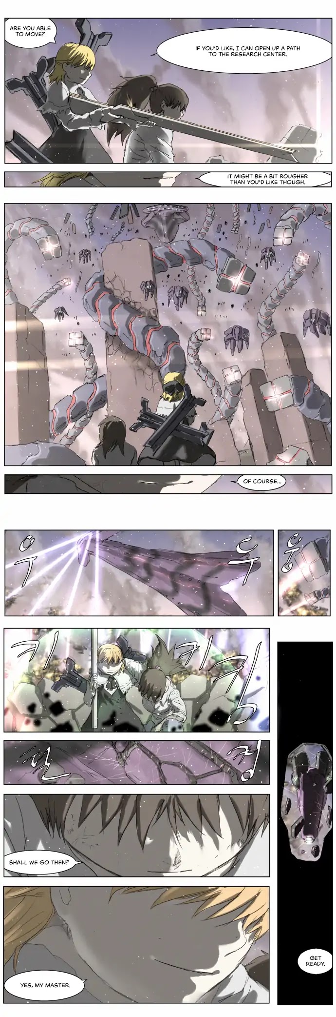 Knight Run Chapter 187 page 13 - Chapter 187: Hero - Part 18 | Dayworker