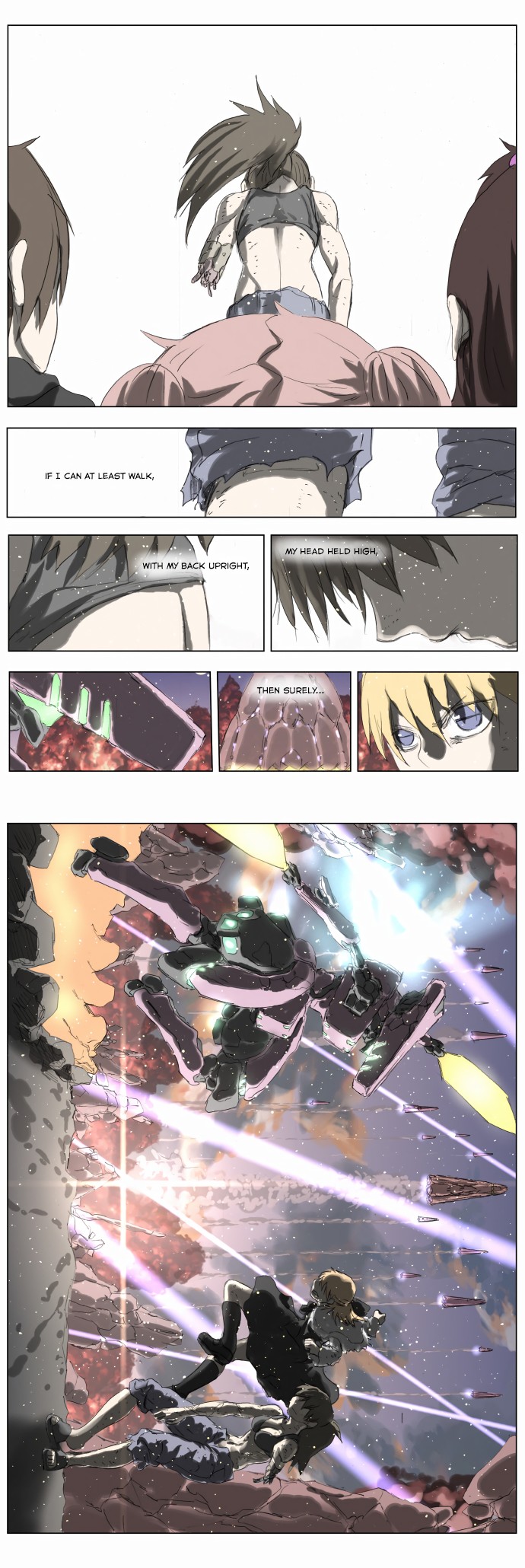 Knight Run Chapter 190 page 11 - Chapter 190: Hero - Part 21 | With the children watching, rise again