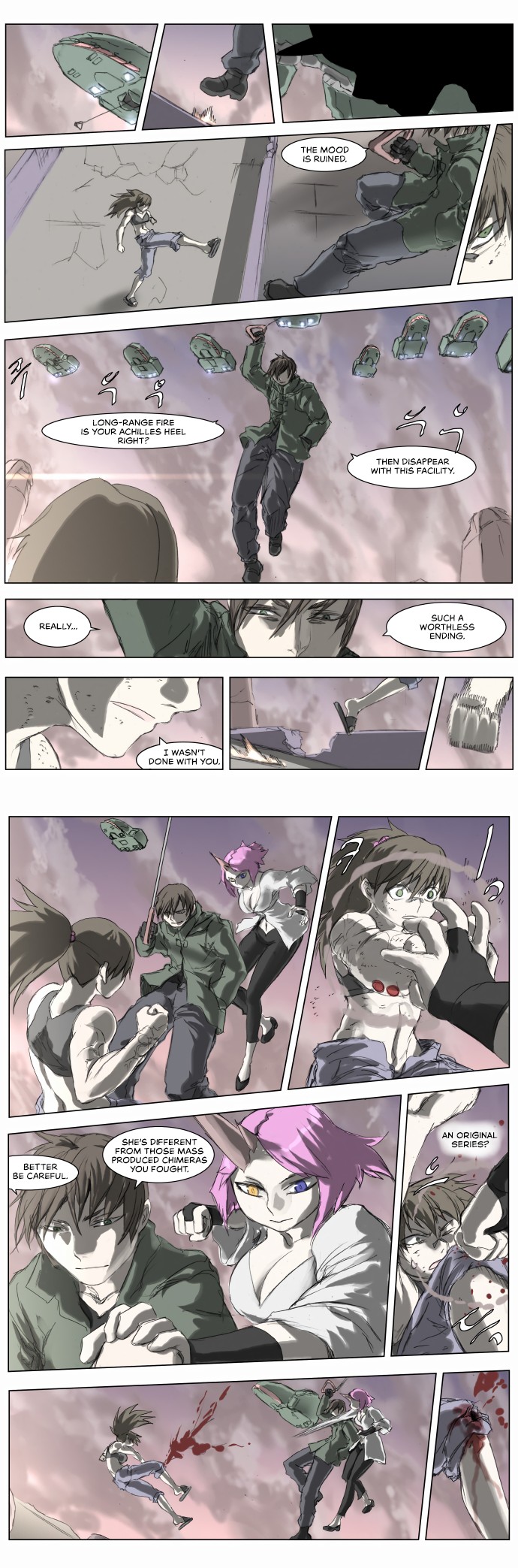 Knight Run Chapter 190 page 2 - Chapter 190: Hero - Part 21 | With the children watching, rise again