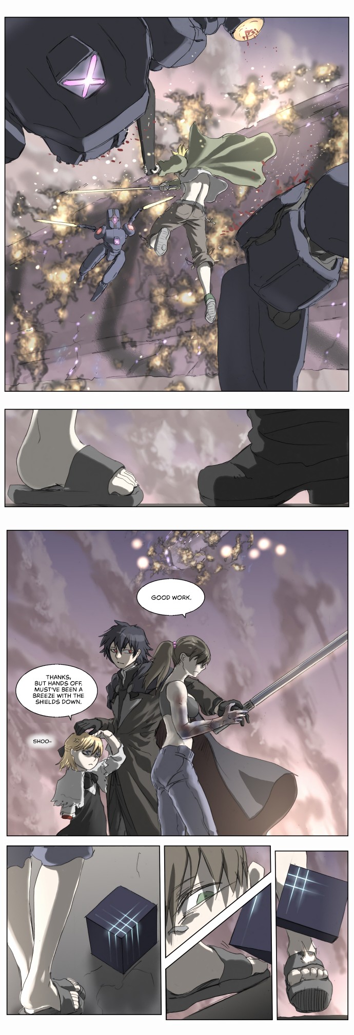 Knight Run Chapter 191 page 4 - Chapter 191: Hero - Part 22 | Children's Hero