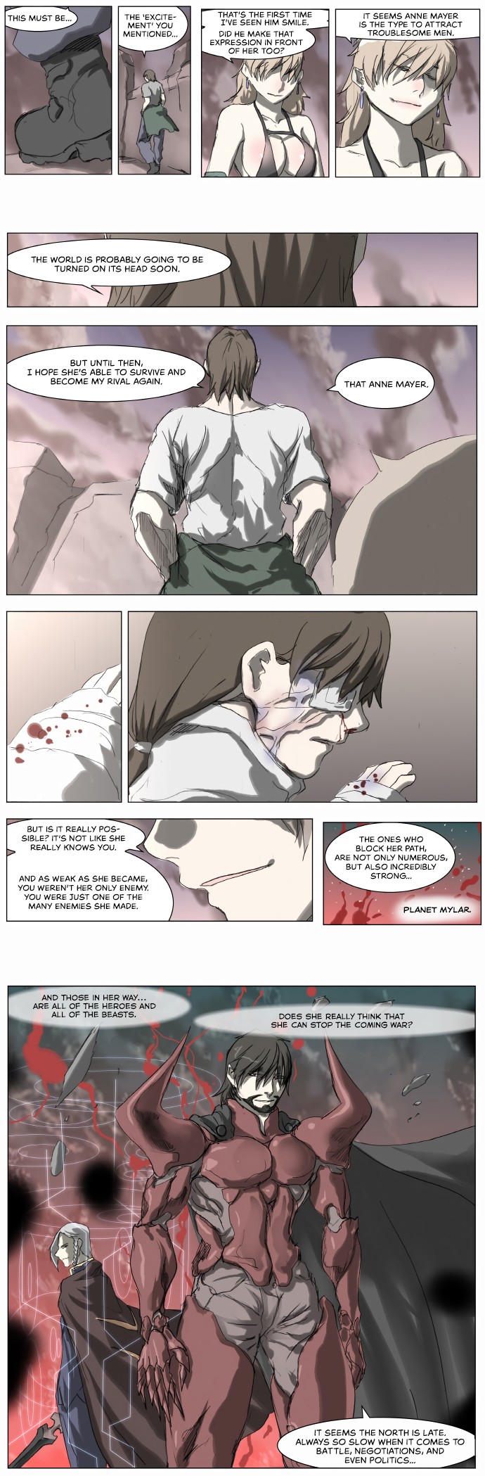 Knight Run Chapter 192 page 10 - Chapter 192: Hero - Extra 1 | Behind the Stage