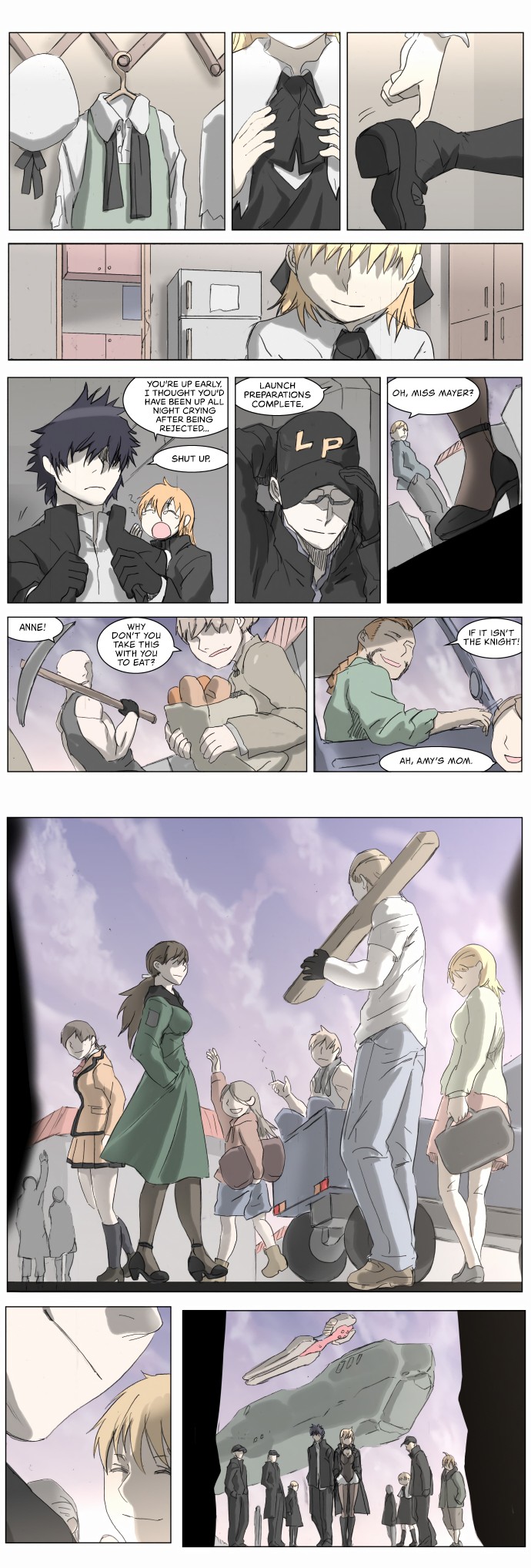 Knight Run Chapter 196 page 10 - Chapter 196: Hero - Extra Story 5 | The departing people, the place to return