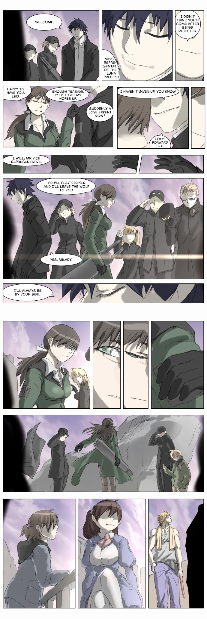 Knight Run Chapter 196 page 11 - Chapter 196: Hero - Extra Story 5 | The departing people, the place to return