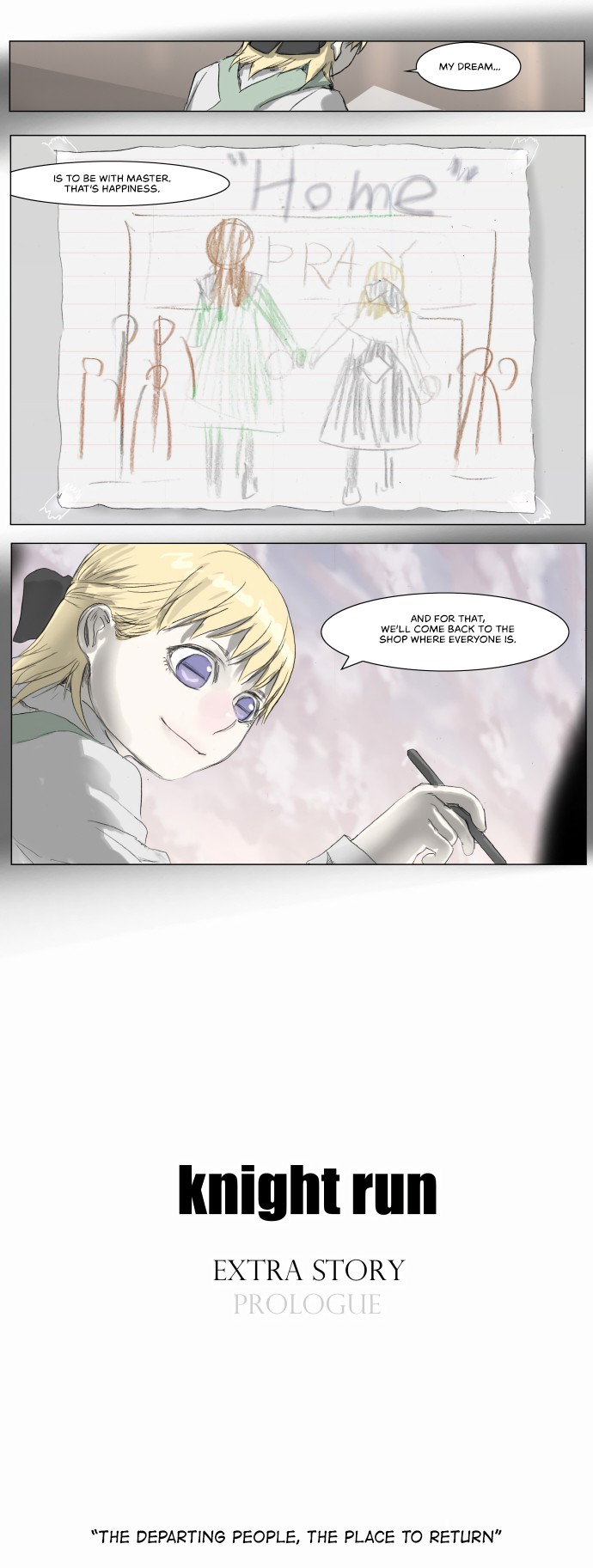 Knight Run Chapter 196 page 13 - Chapter 196: Hero - Extra Story 5 | The departing people, the place to return
