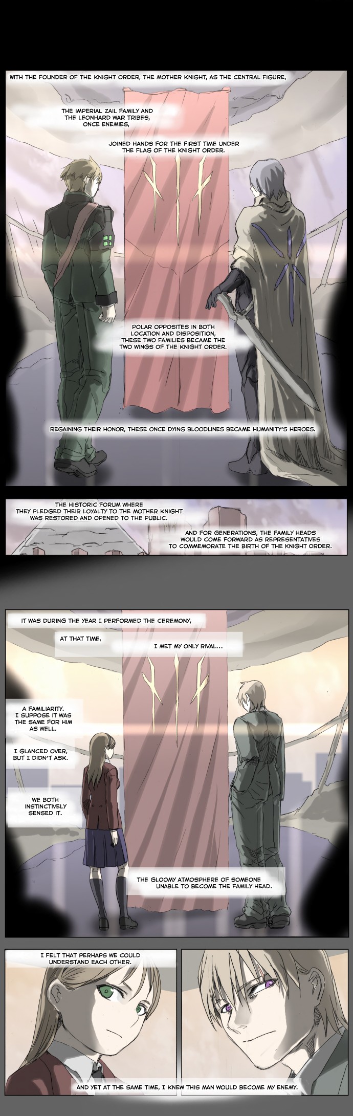 Knight Run Chapter 197 page 1 - Chapter 197: Knight Fall - Part 1 | The ones outside