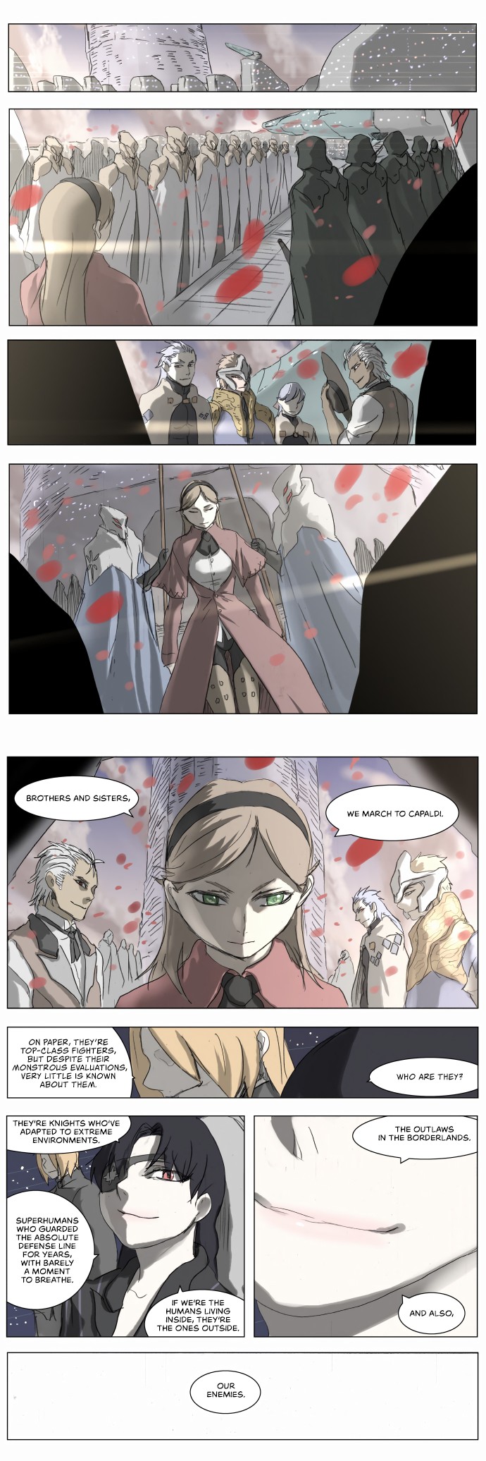 Knight Run Chapter 197 page 11 - Chapter 197: Knight Fall - Part 1 | The ones outside