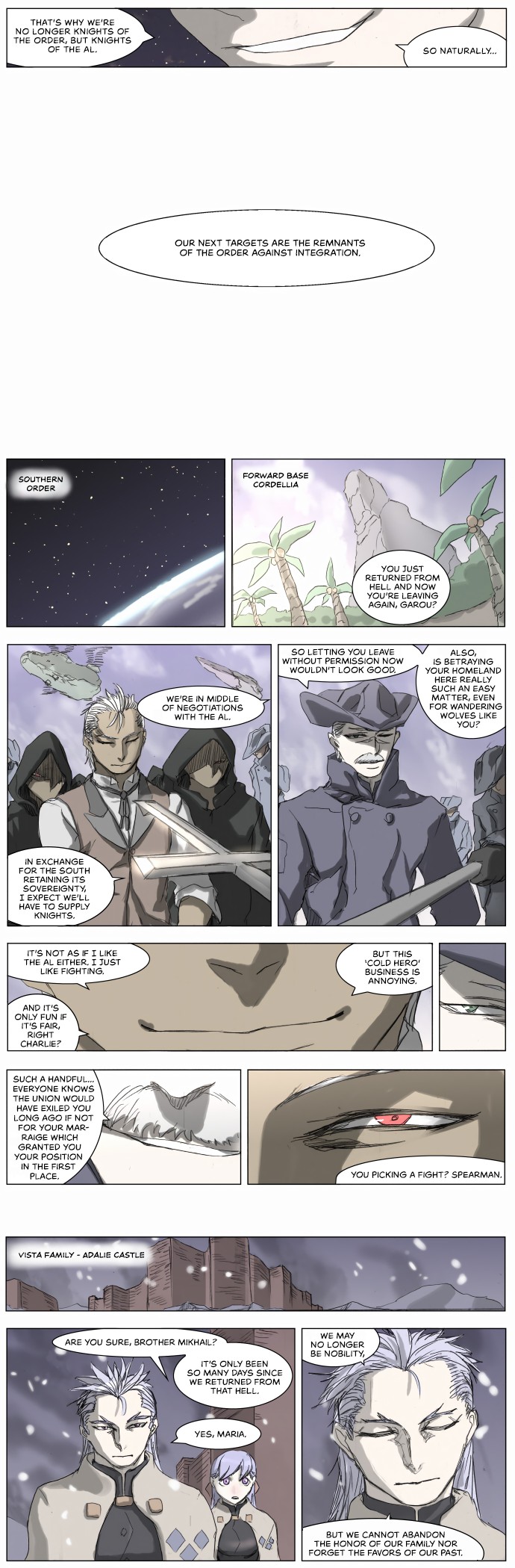 Knight Run Chapter 197 page 8 - Chapter 197: Knight Fall - Part 1 | The ones outside