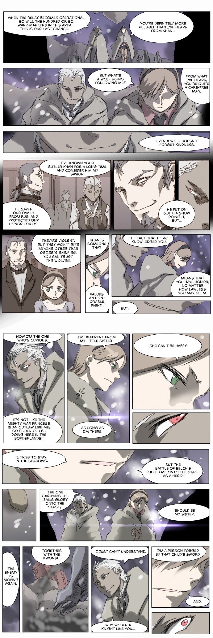 Knight Run Chapter 198 page 3 - Chapter 198: Knightfall - Part 2 | Hesitation's border