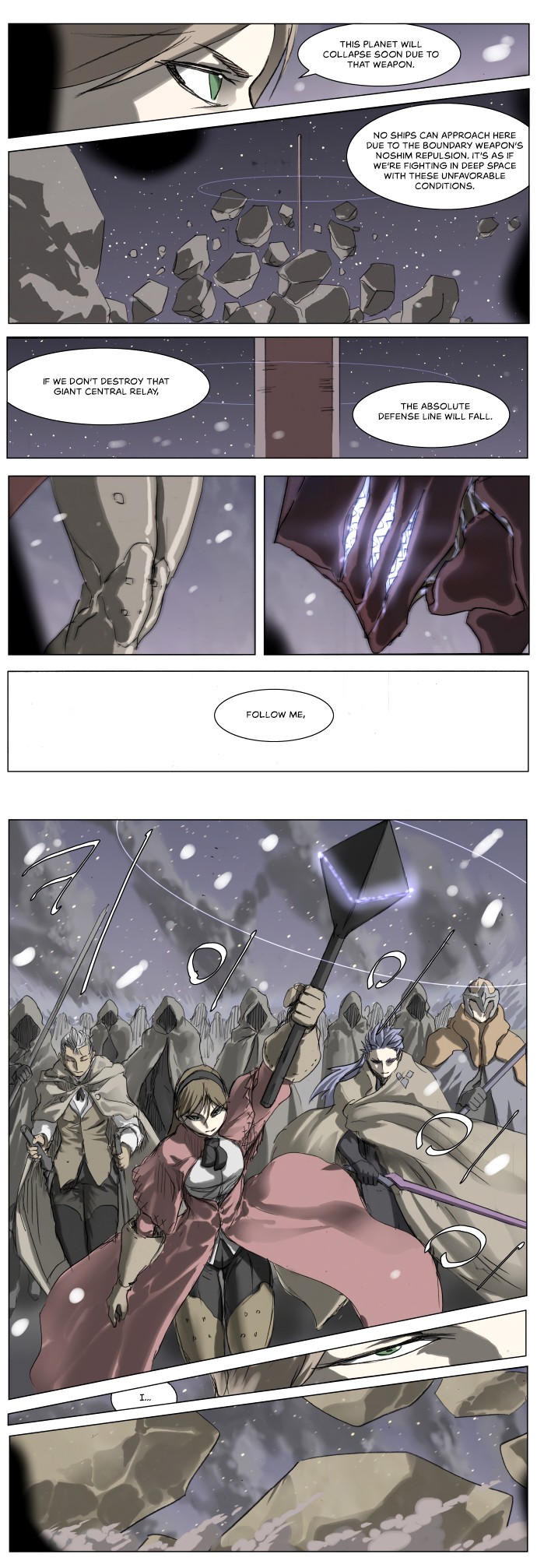 Knight Run Chapter 198 page 6 - Chapter 198: Knightfall - Part 2 | Hesitation's border