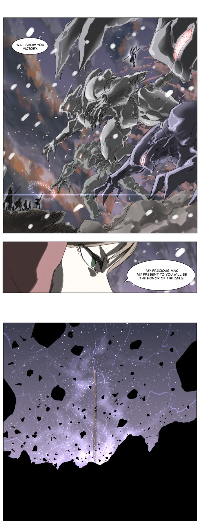 Knight Run Chapter 198 page 7 - Chapter 198: Knightfall - Part 2 | Hesitation's border