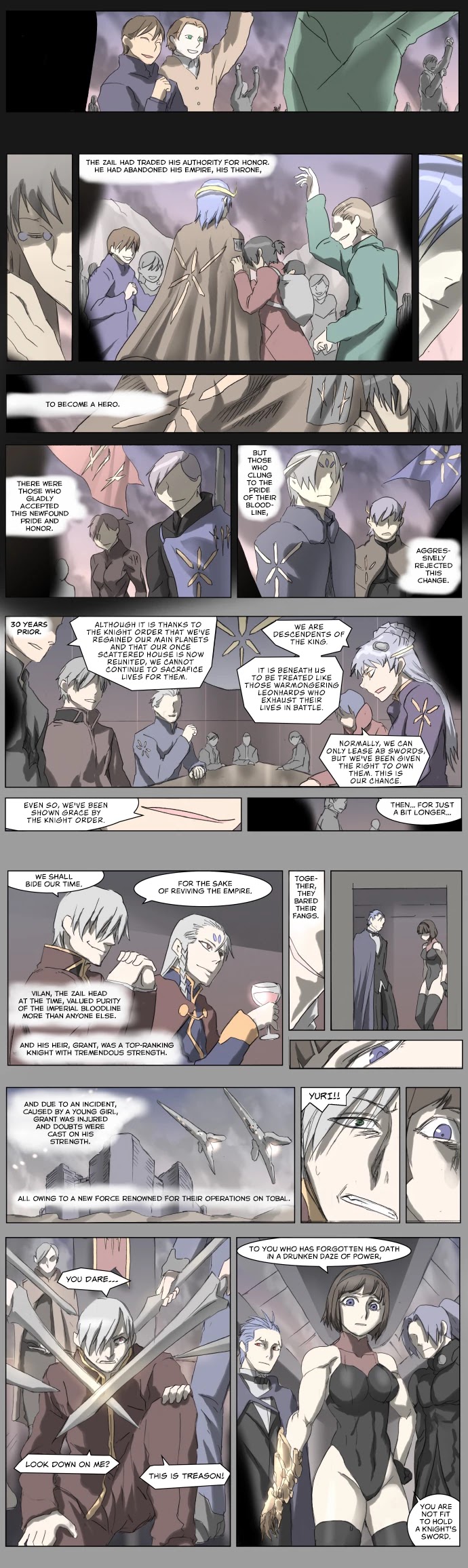Knight Run Chapter 199 page 2 - Chapter 199: Knight Fall - Part 3 | The Houses of Leonhard and Zail