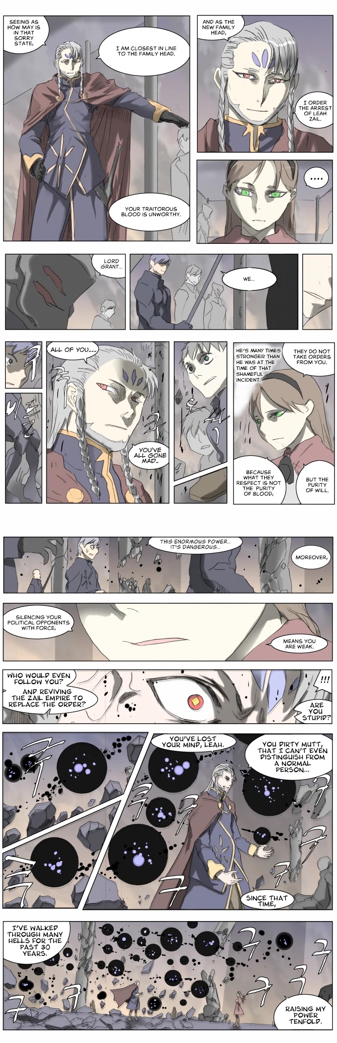 Knight Run Chapter 199 page 4 - Chapter 199: Knight Fall - Part 3 | The Houses of Leonhard and Zail