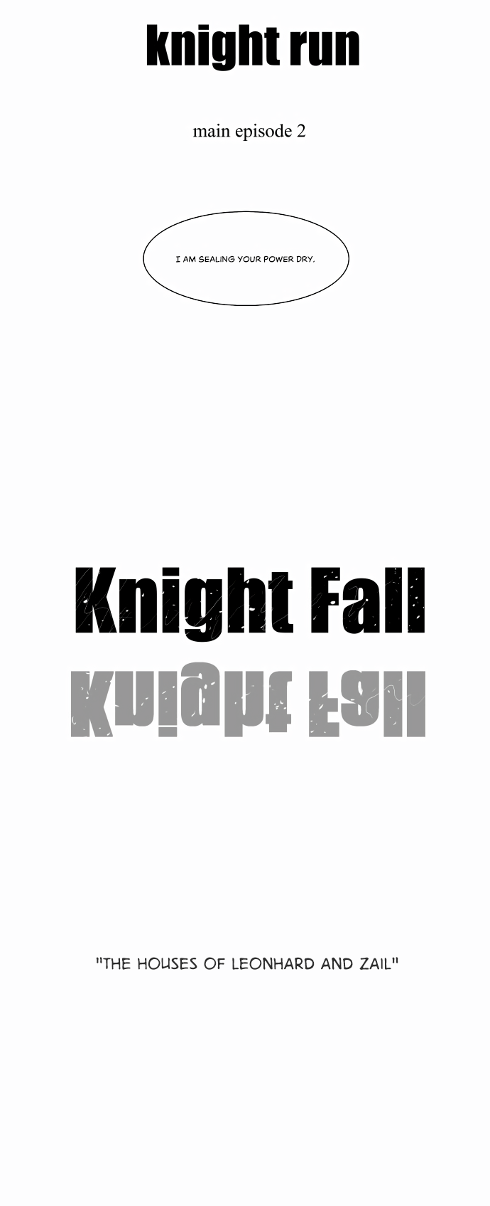 Knight Run Chapter 199 page 9 - Chapter 199: Knight Fall - Part 3 | The Houses of Leonhard and Zail