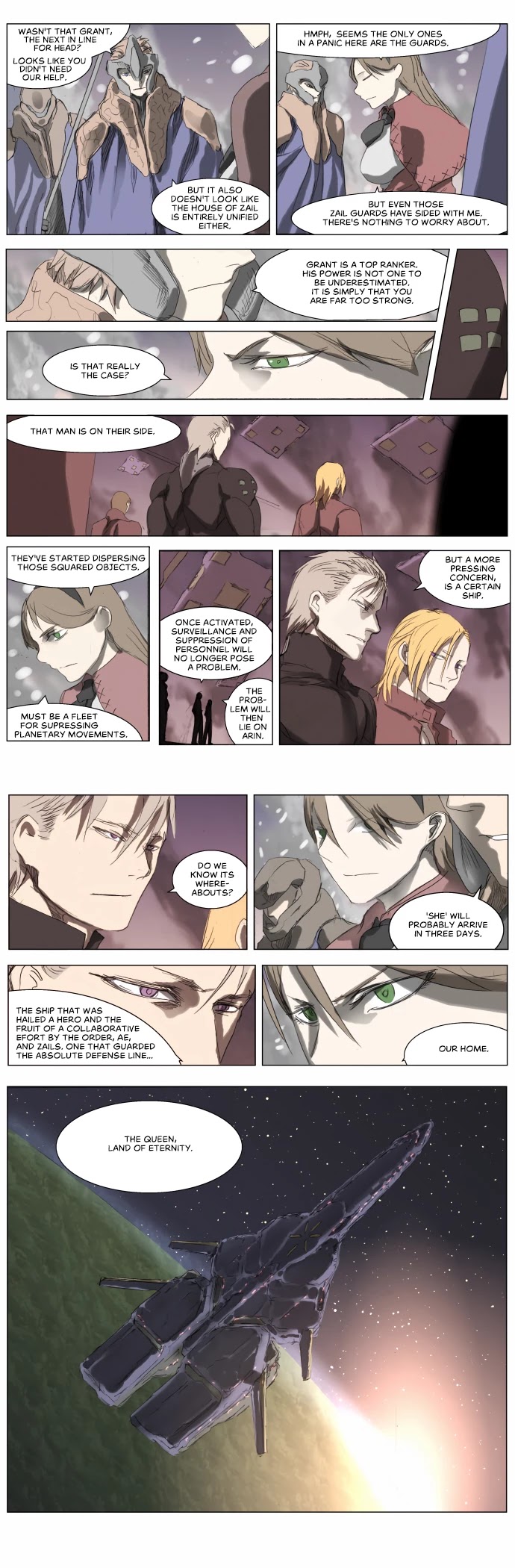 Knight Run Chapter 200 page 13 - Chapter 200: Knight Fall - Part 4 | The Three from Velchees