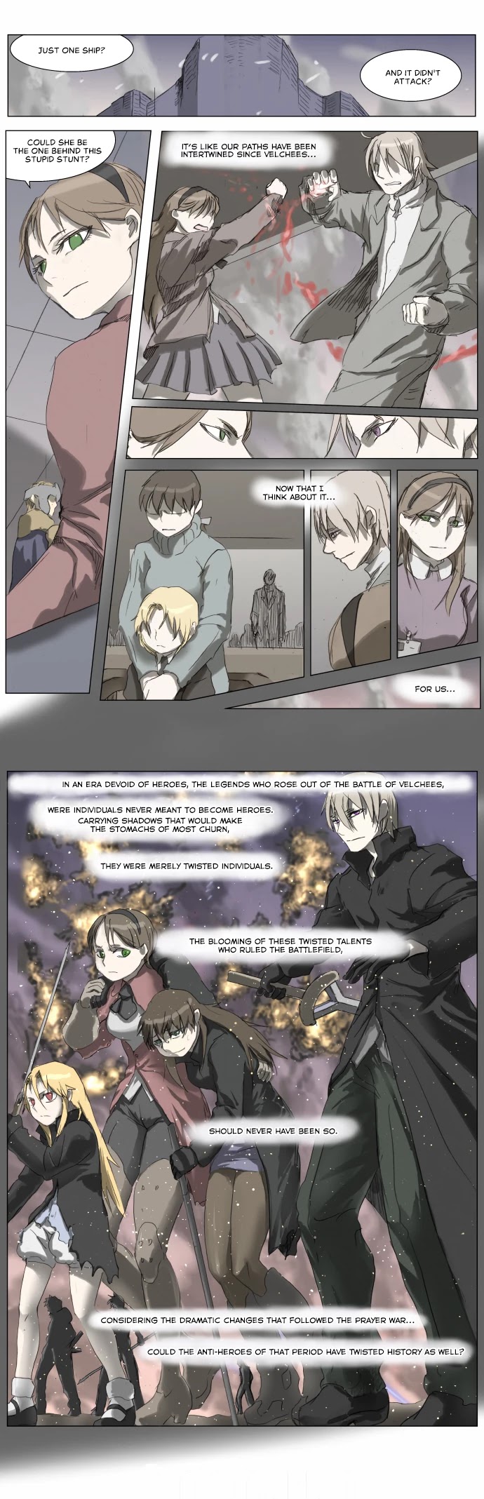 Knight Run Chapter 200 page 16 - Chapter 200: Knight Fall - Part 4 | The Three from Velchees