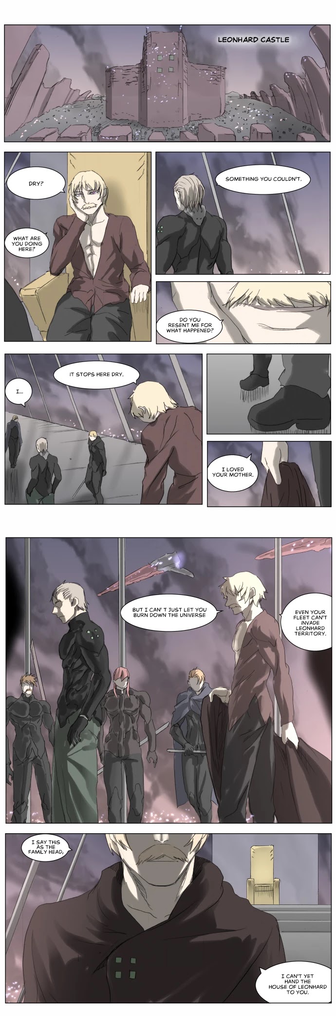 Knight Run Chapter 200 page 6 - Chapter 200: Knight Fall - Part 4 | The Three from Velchees