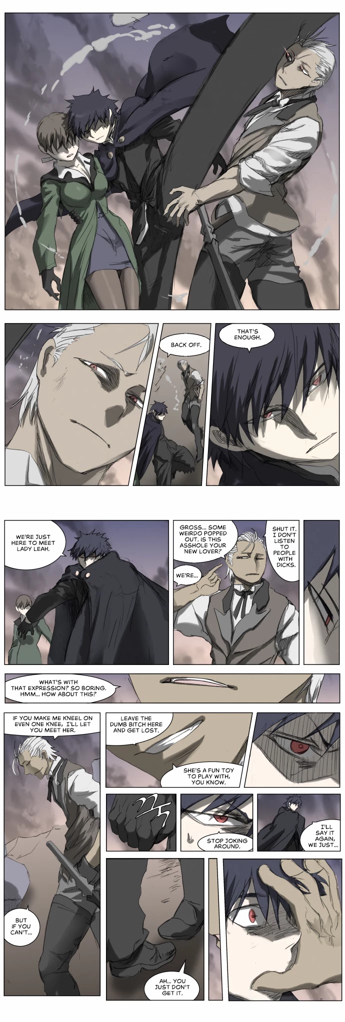 Knight Run Chapter 202 page 3 - Chapter 202: Knight Fall - Part 6 | Power of the Wolf, Power of Blue