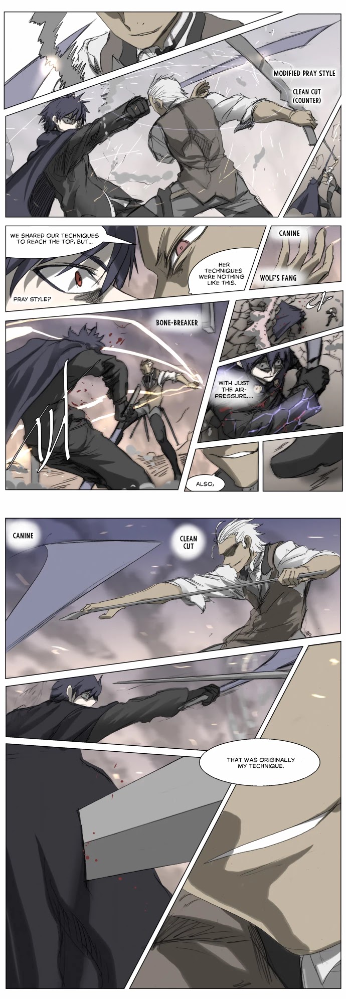 Knight Run Chapter 202 page 5 - Chapter 202: Knight Fall - Part 6 | Power of the Wolf, Power of Blue