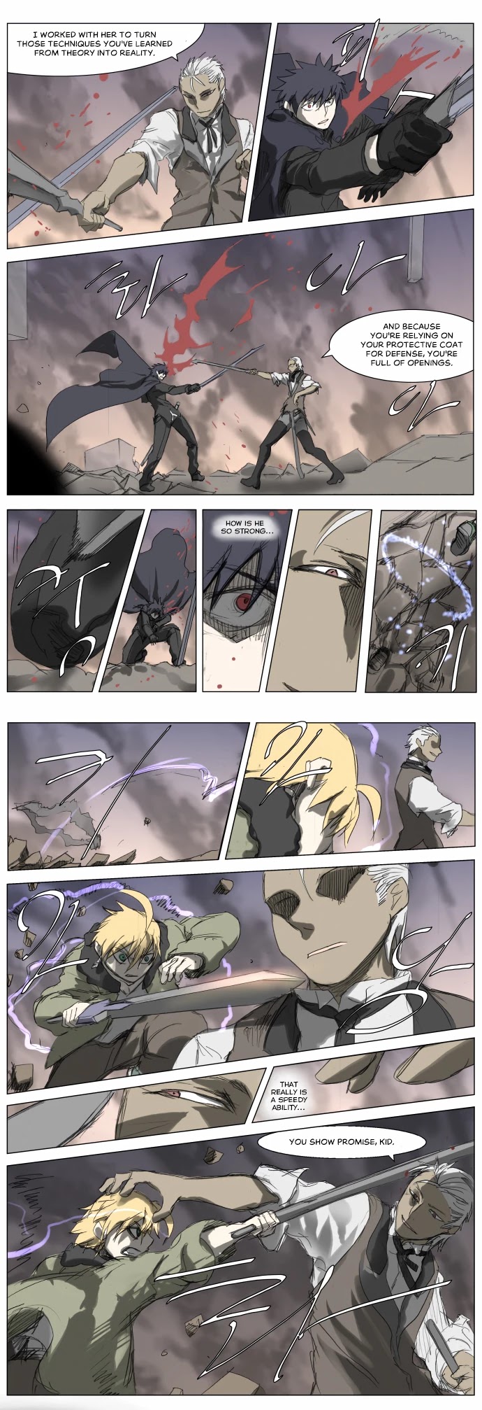 Knight Run Chapter 202 page 6 - Chapter 202: Knight Fall - Part 6 | Power of the Wolf, Power of Blue