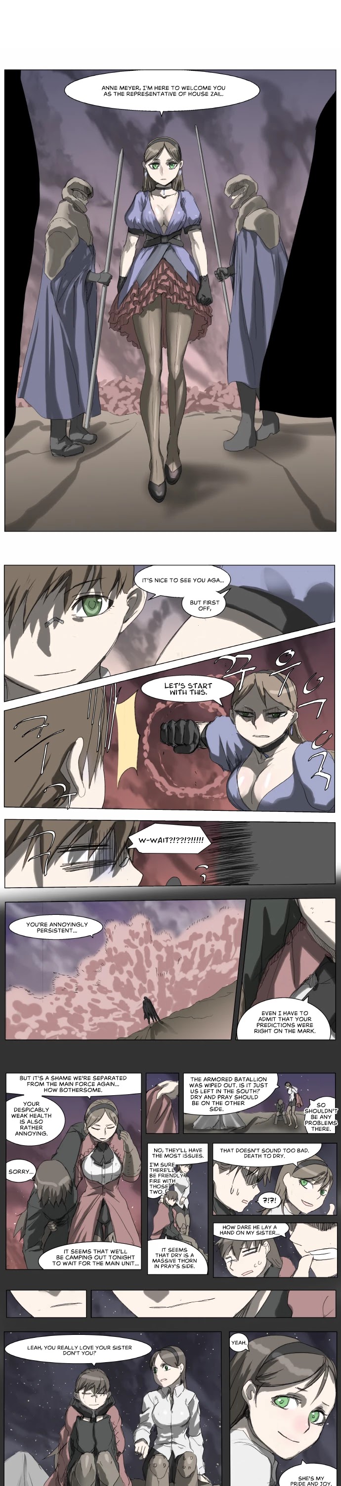 Knight Run Chapter 204 page 1 - Chapter 204: Knight Fall - Part 8 | Sister