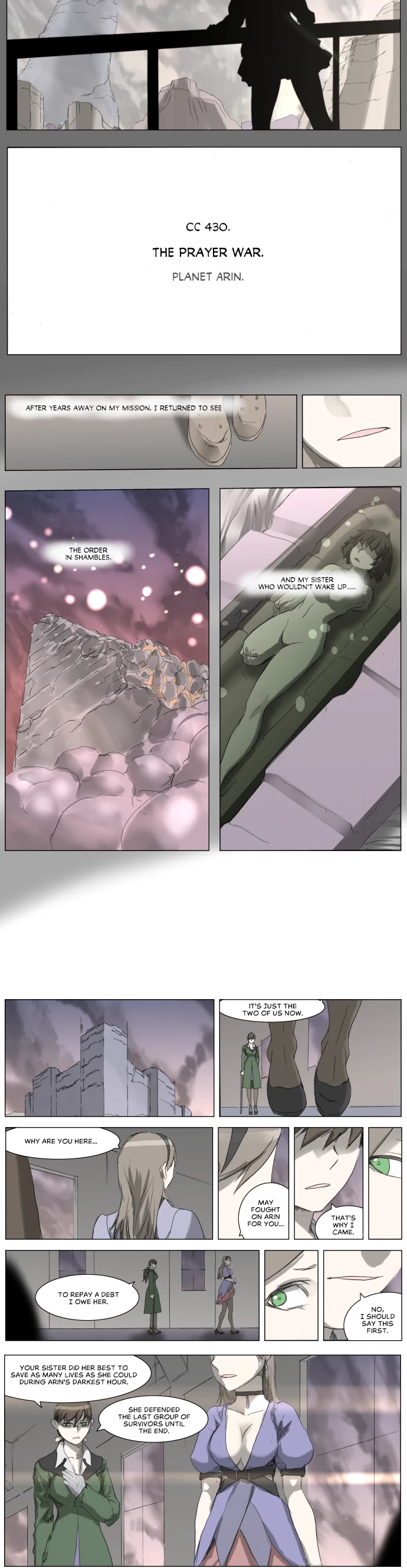 Knight Run Chapter 204 page 12 - Chapter 204: Knight Fall - Part 8 | Sister