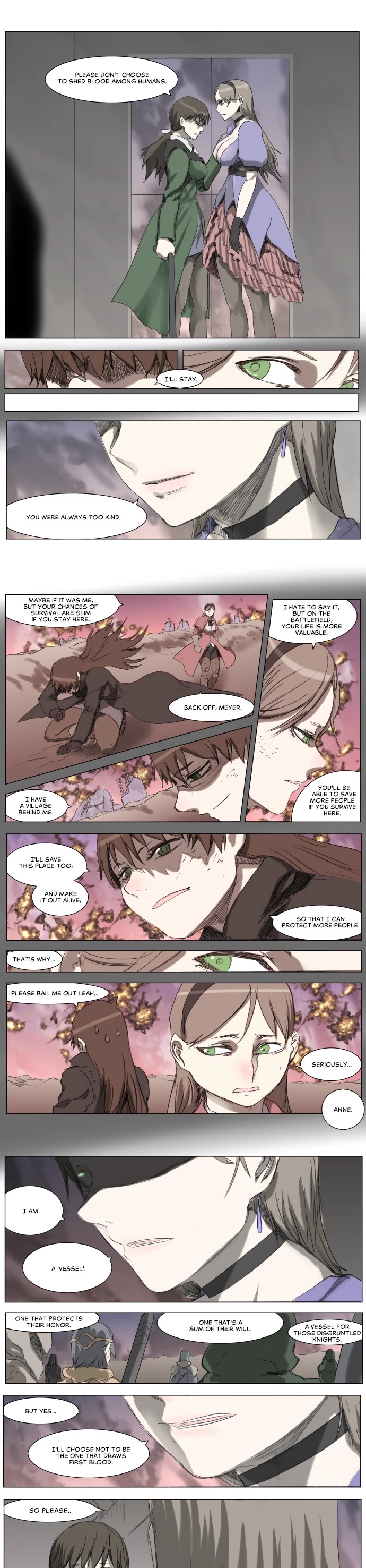 Knight Run Chapter 204 page 15 - Chapter 204: Knight Fall - Part 8 | Sister