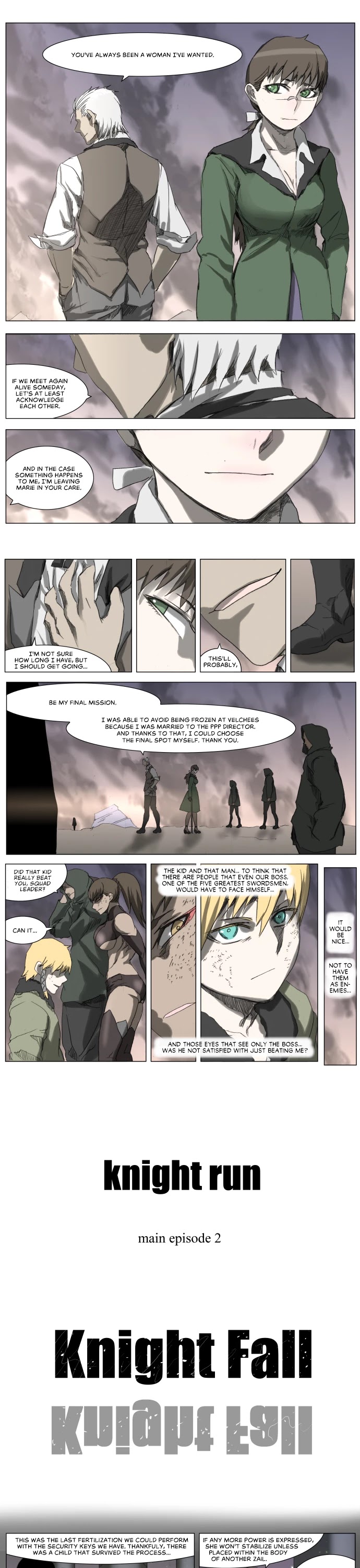 Knight Run Chapter 204 page 6 - Chapter 204: Knight Fall - Part 8 | Sister
