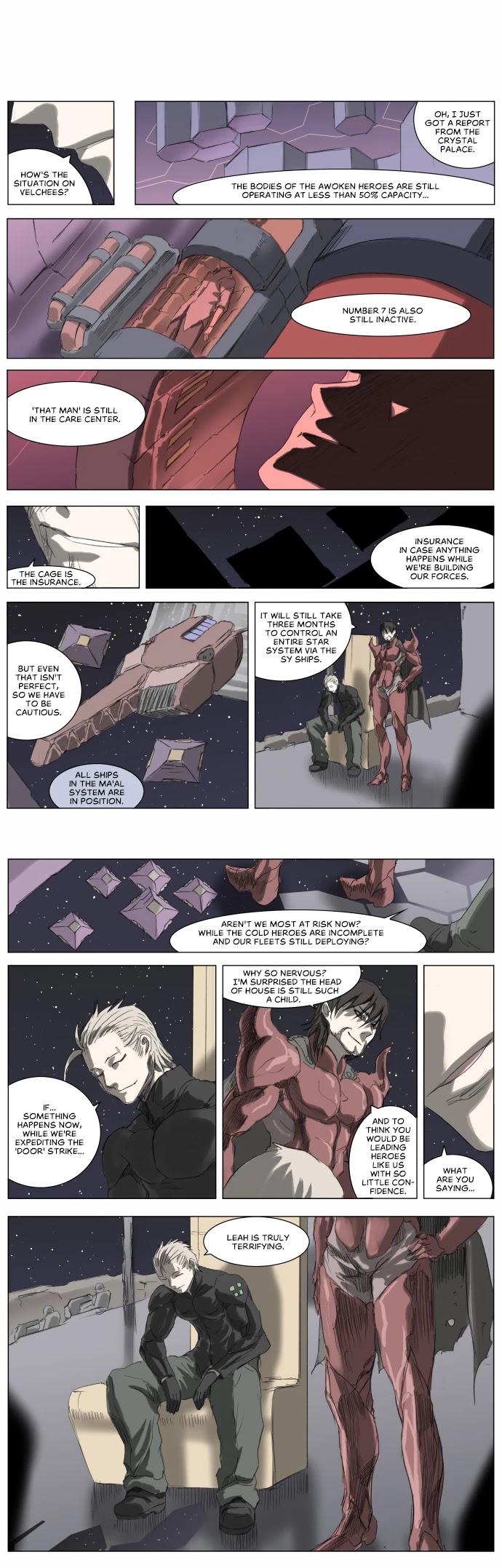 Knight Run Chapter 205 page 11 - Chapter 205: Knight Fall - Part 9 | The Prelude to the Divided Pieces
