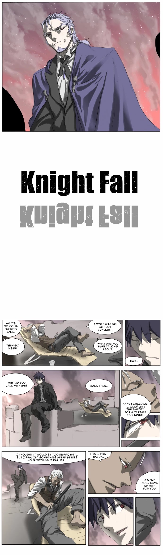 Knight Run Chapter 205 page 14 - Chapter 205: Knight Fall - Part 9 | The Prelude to the Divided Pieces