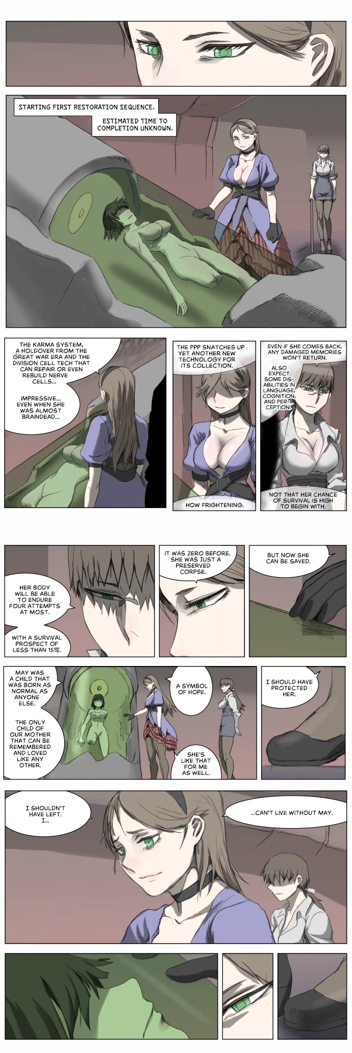Knight Run Chapter 205 page 4 - Chapter 205: Knight Fall - Part 9 | The Prelude to the Divided Pieces