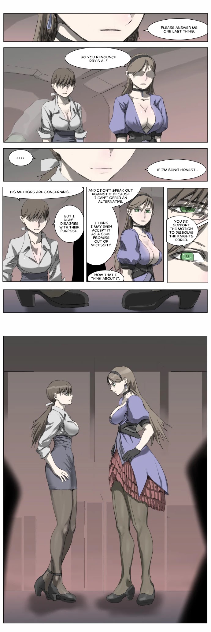 Knight Run Chapter 205 page 7 - Chapter 205: Knight Fall - Part 9 | The Prelude to the Divided Pieces