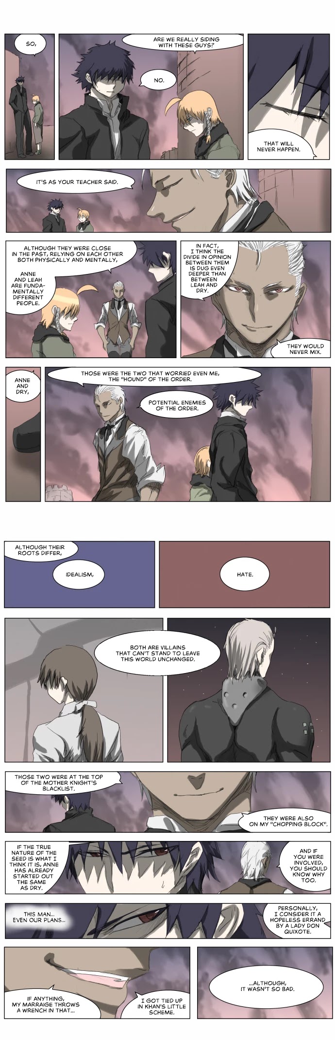 Knight Run Chapter 205 page 8 - Chapter 205: Knight Fall - Part 9 | The Prelude to the Divided Pieces