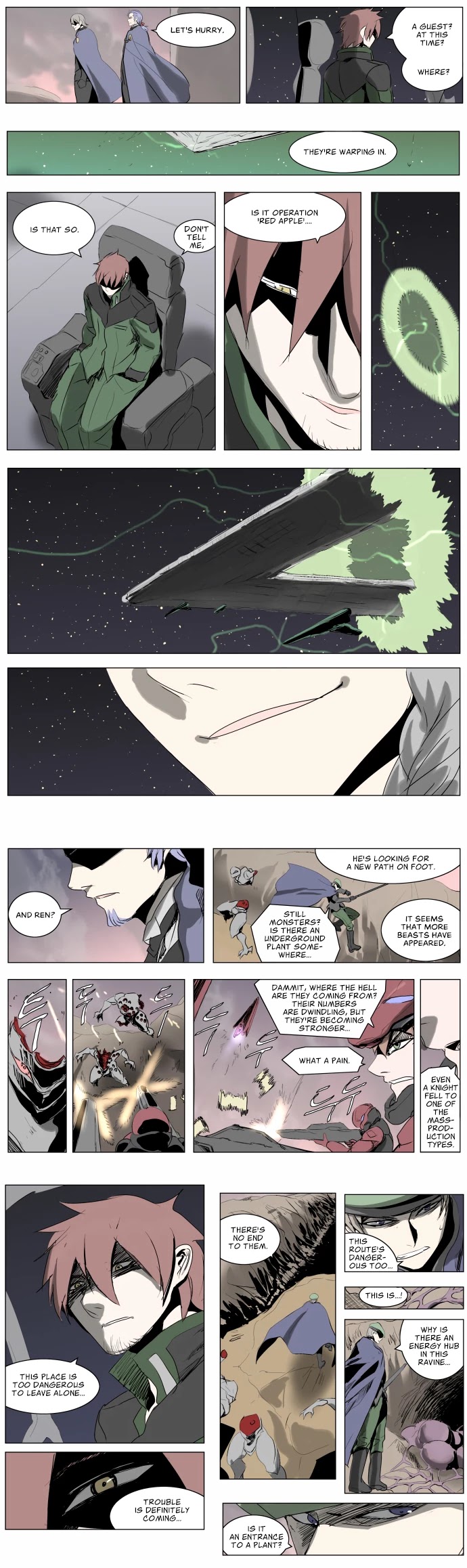 Knight Run Chapter 207 page 14 - Chapter 207: Knightfall - Part 11 | Black Shark