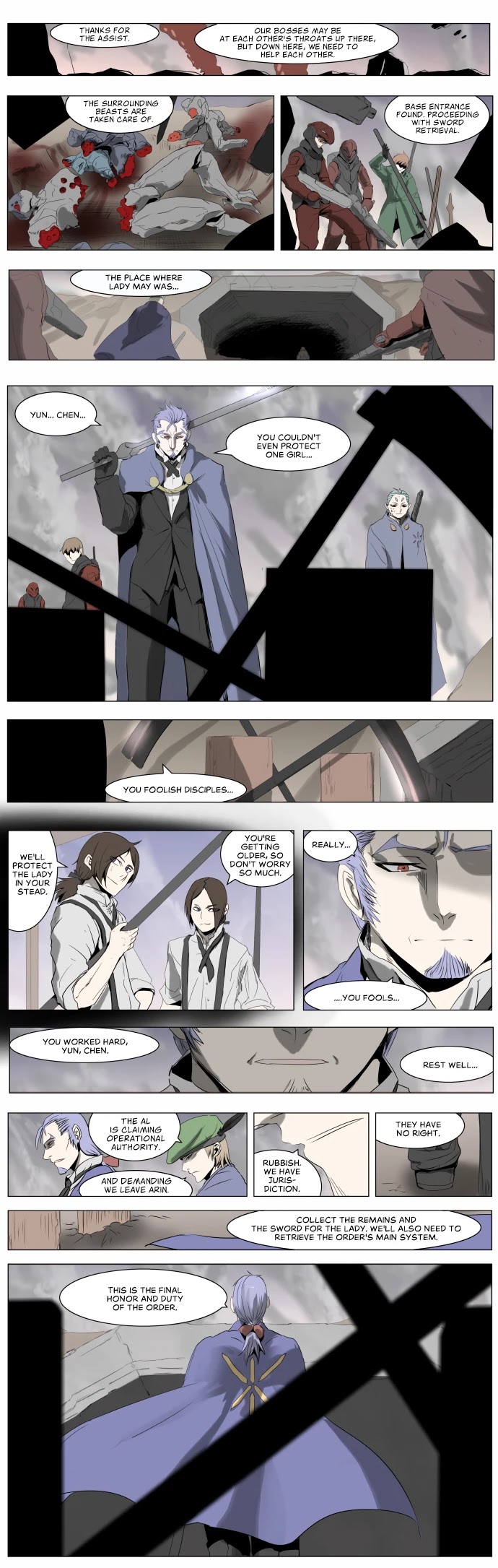 Knight Run Chapter 207 page 8 - Chapter 207: Knightfall - Part 11 | Black Shark