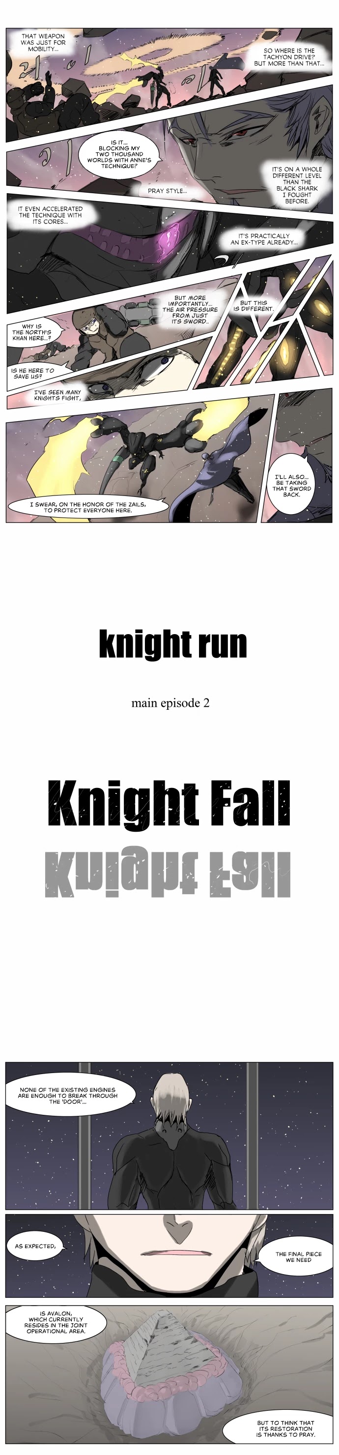 Knight Run Chapter 208 page 13 - Chapter 208: Knight Fall - Part 12 | The Assembled Ship