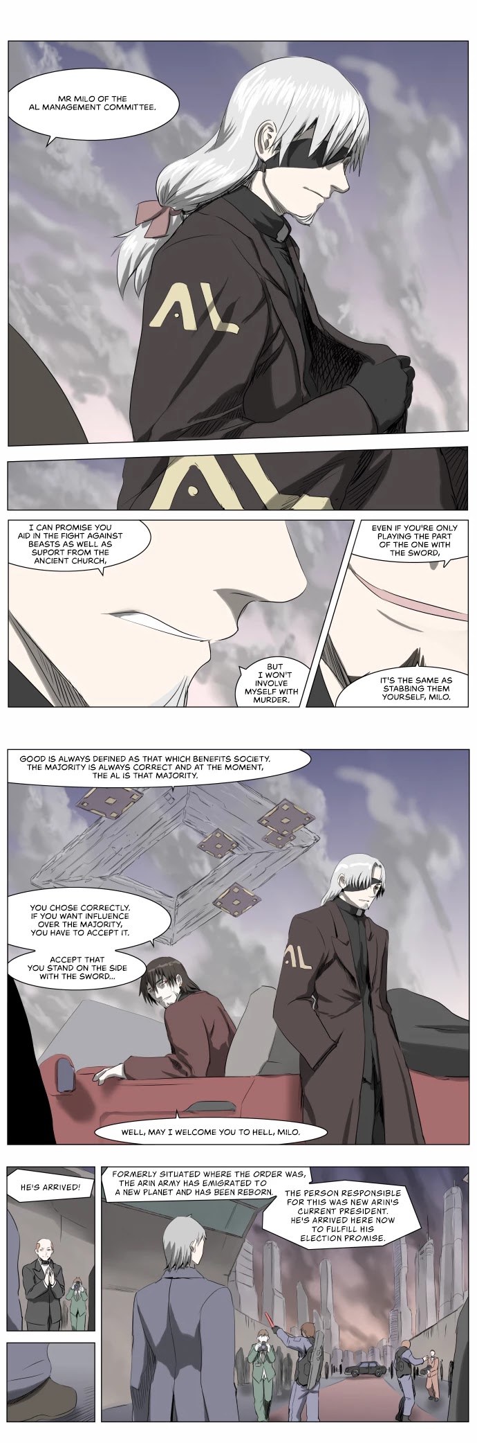 Knight Run Chapter 211 page 7 - Chapter 211: Knight Fall - Part 15 | The Day of Separation