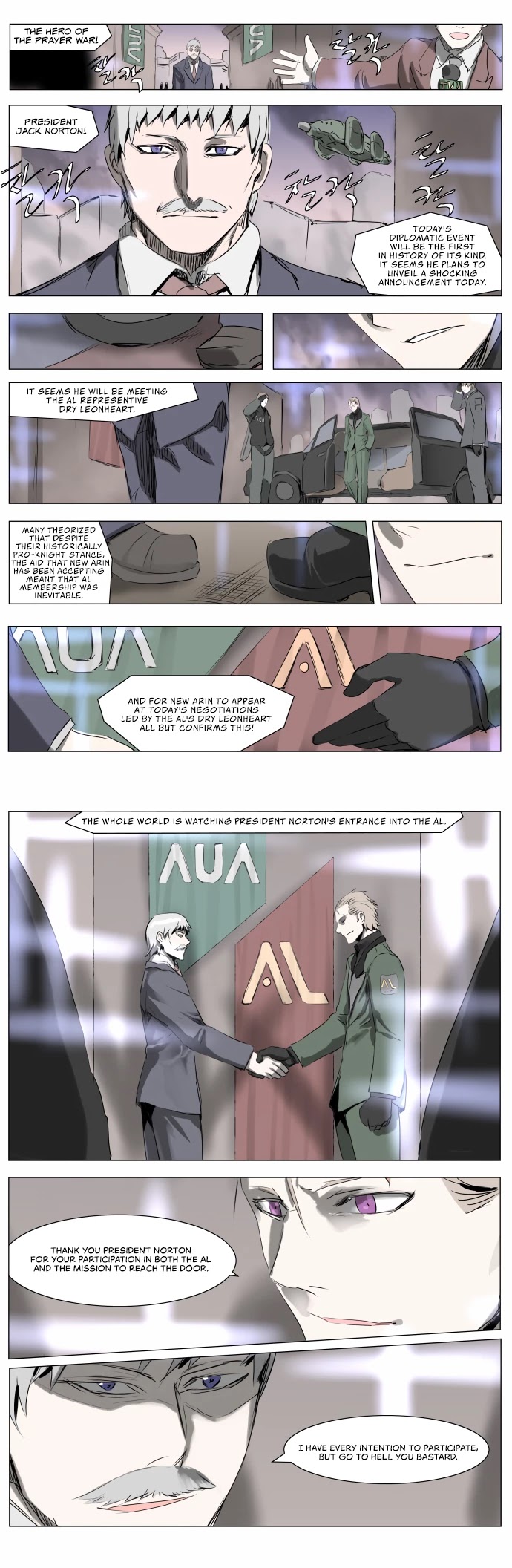 Knight Run Chapter 211 page 8 - Chapter 211: Knight Fall - Part 15 | The Day of Separation