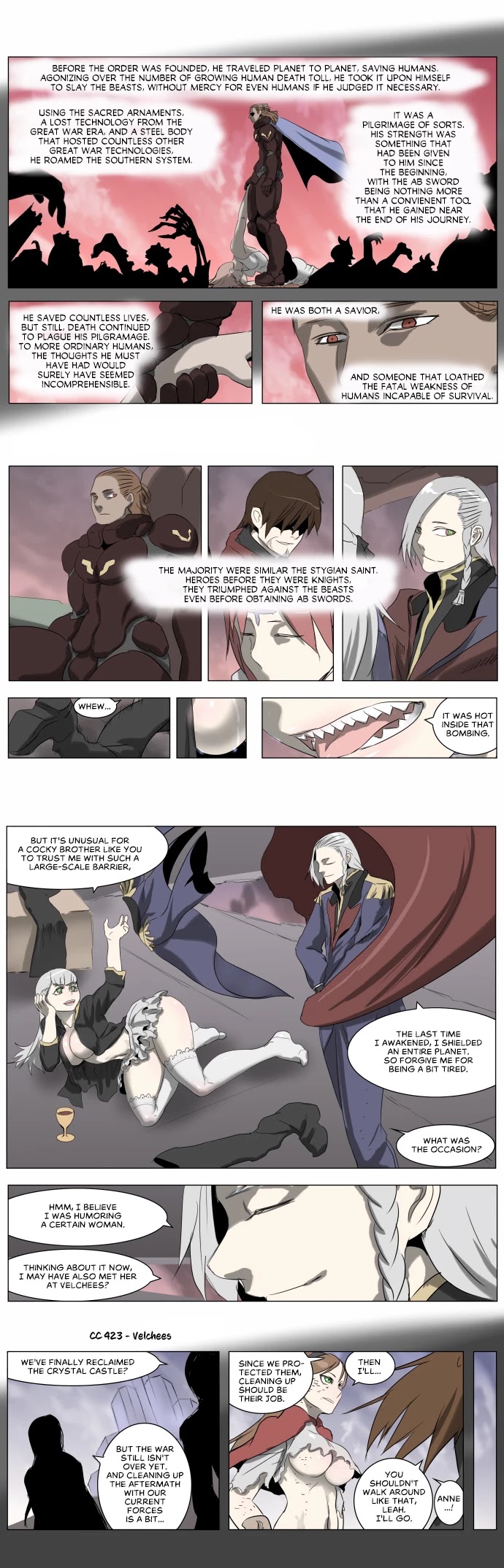 Knight Run Chapter 213 page 13 - Chapter 213: Knight Fall - Part 17 | The Backs of Heroes