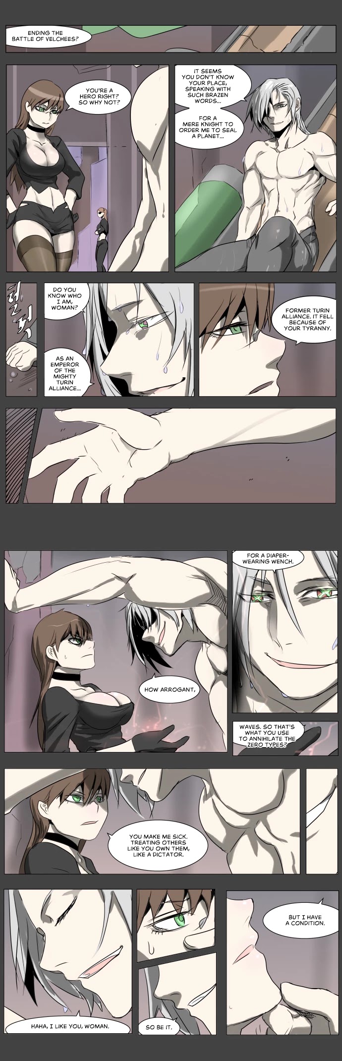 Knight Run Chapter 213 page 14 - Chapter 213: Knight Fall - Part 17 | The Backs of Heroes