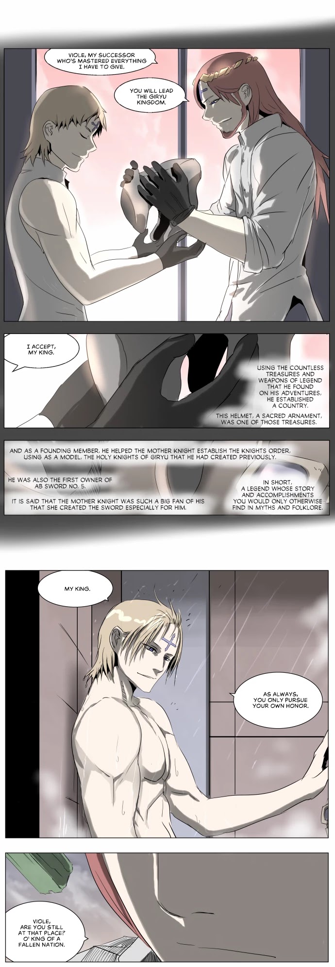 Knight Run Chapter 213 page 5 - Chapter 213: Knight Fall - Part 17 | The Backs of Heroes