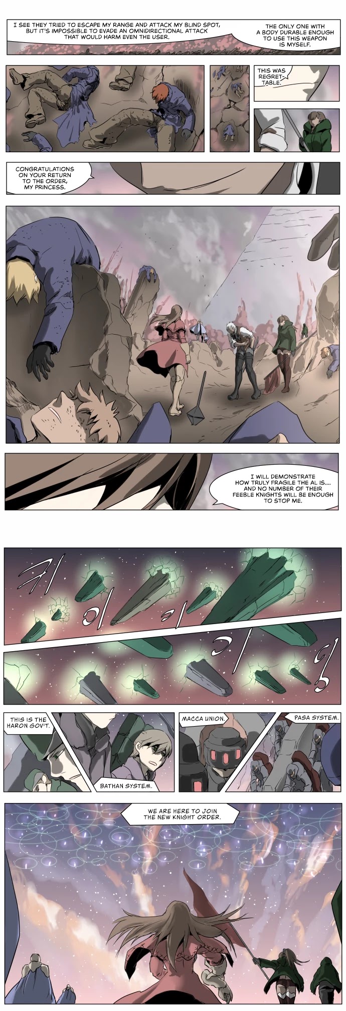 Knight Run Chapter 214 page 21 - Chapter 214: Knight Fall - Part 18 | Rise