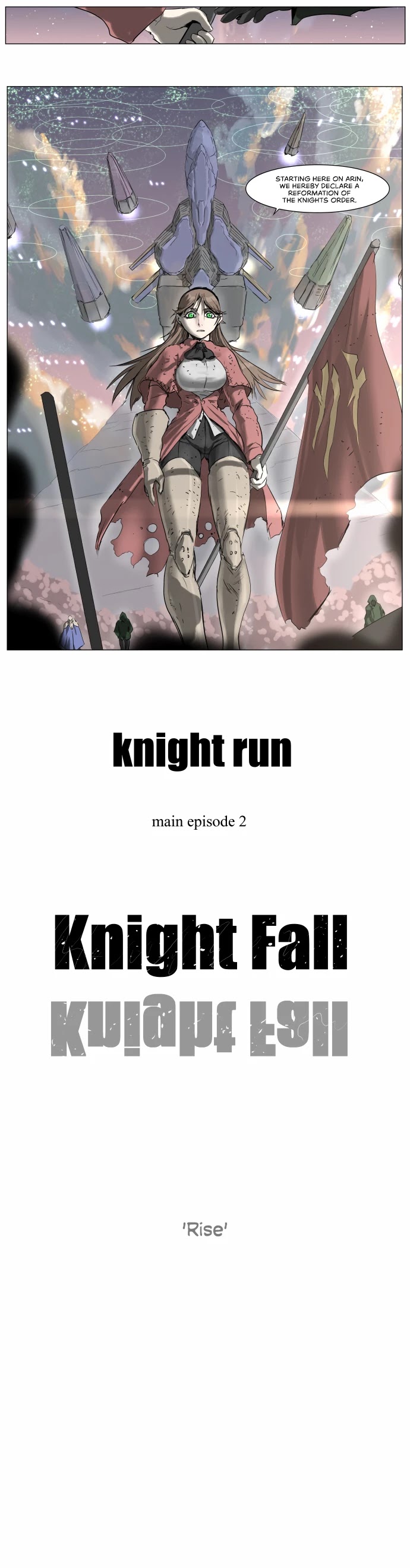 Knight Run Chapter 214 page 22 - Chapter 214: Knight Fall - Part 18 | Rise
