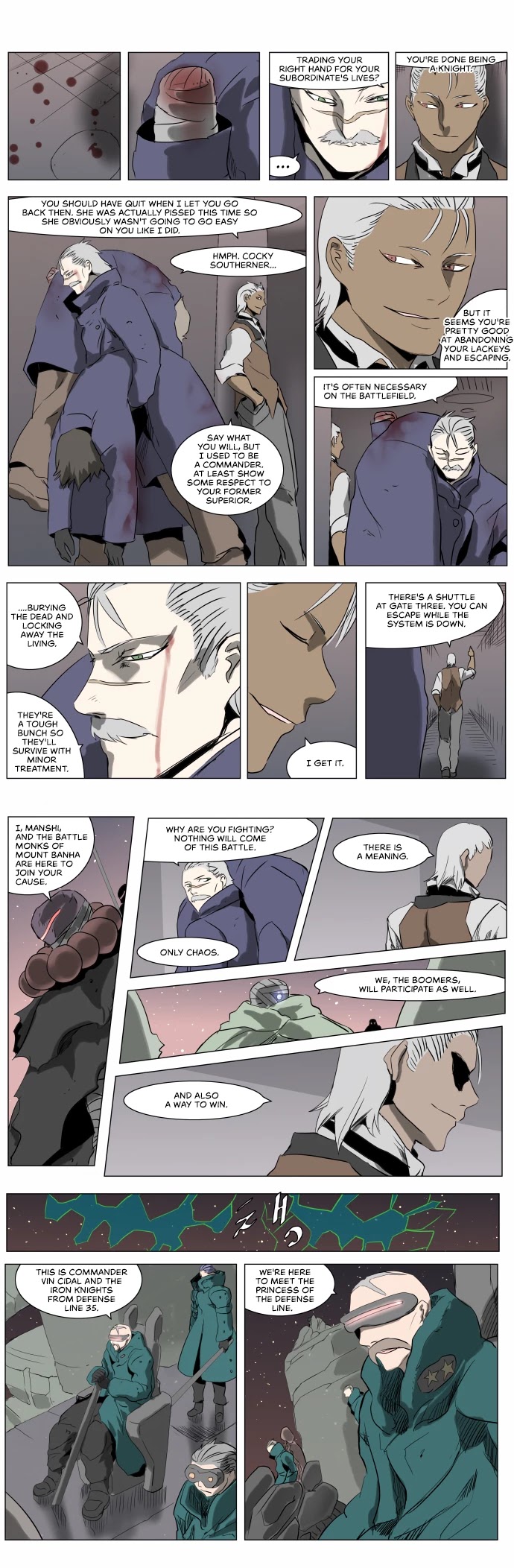 Knight Run Chapter 217 page 1 - Chapter 217: Knight Fall - Part 21 | An Enemy and an Enemy