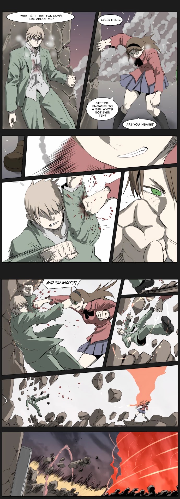 Knight Run Chapter 217 page 23 - Chapter 217: Knight Fall - Part 21 | An Enemy and an Enemy