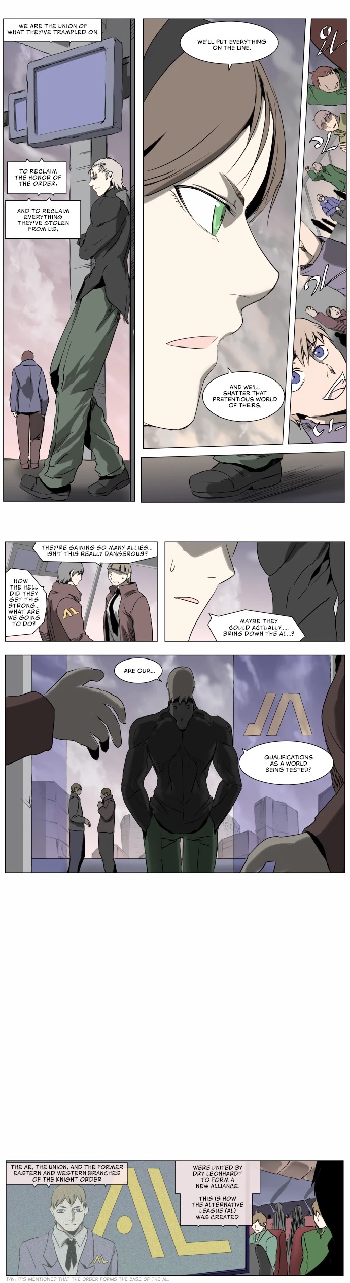 Knight Run Chapter 217 page 5 - Chapter 217: Knight Fall - Part 21 | An Enemy and an Enemy