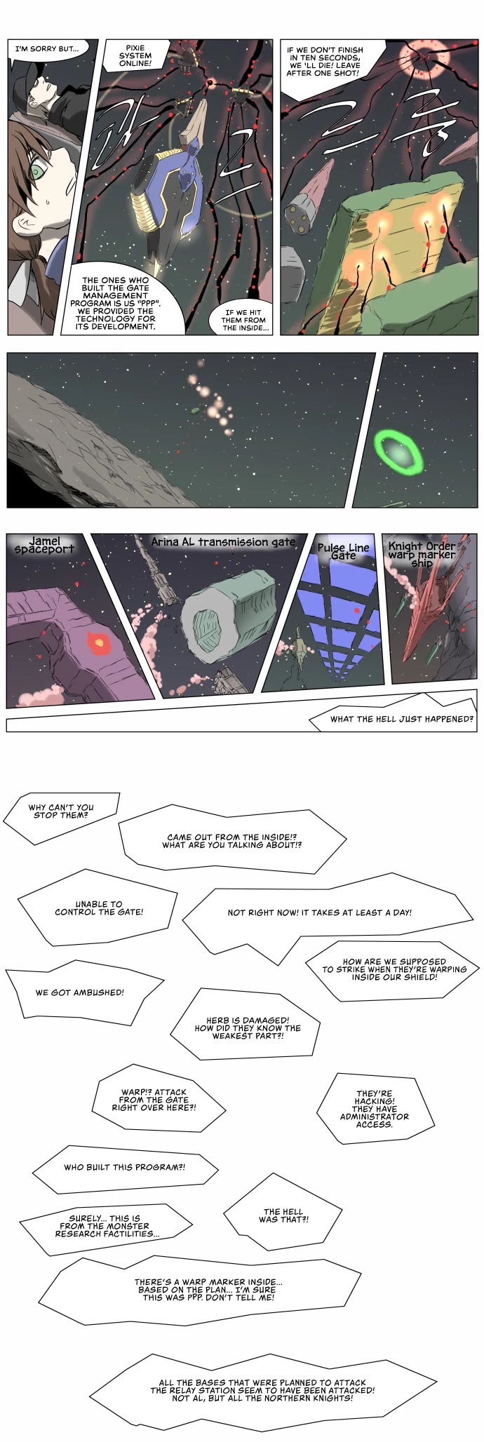 Knight Run Chapter 221 page 9 - Chapter 221: The Absolute Fortress
