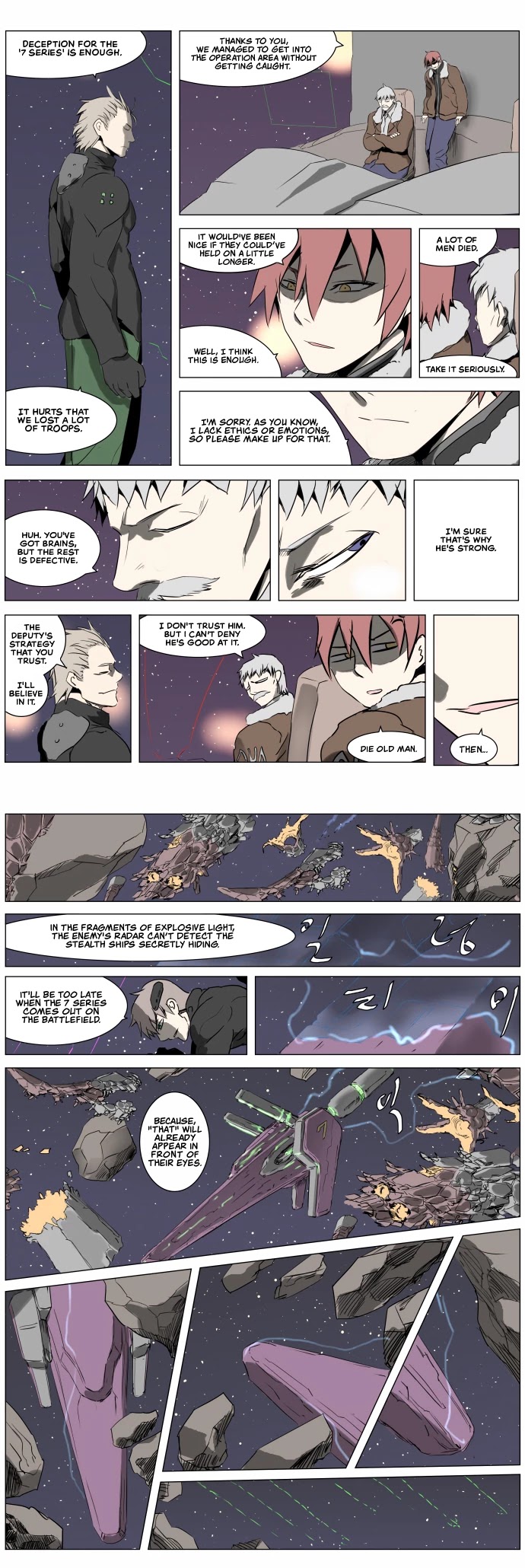 Knight Run Chapter 222 page 1 - Chapter 222: World and Boundary