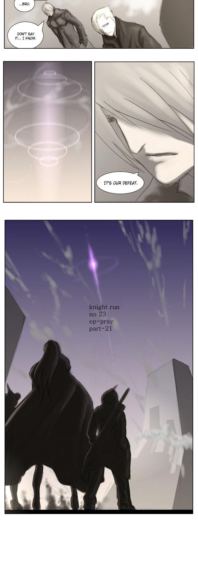 Knight Run Chapter 23 page 13 - Chapter 23: Pray (23) - Retreat