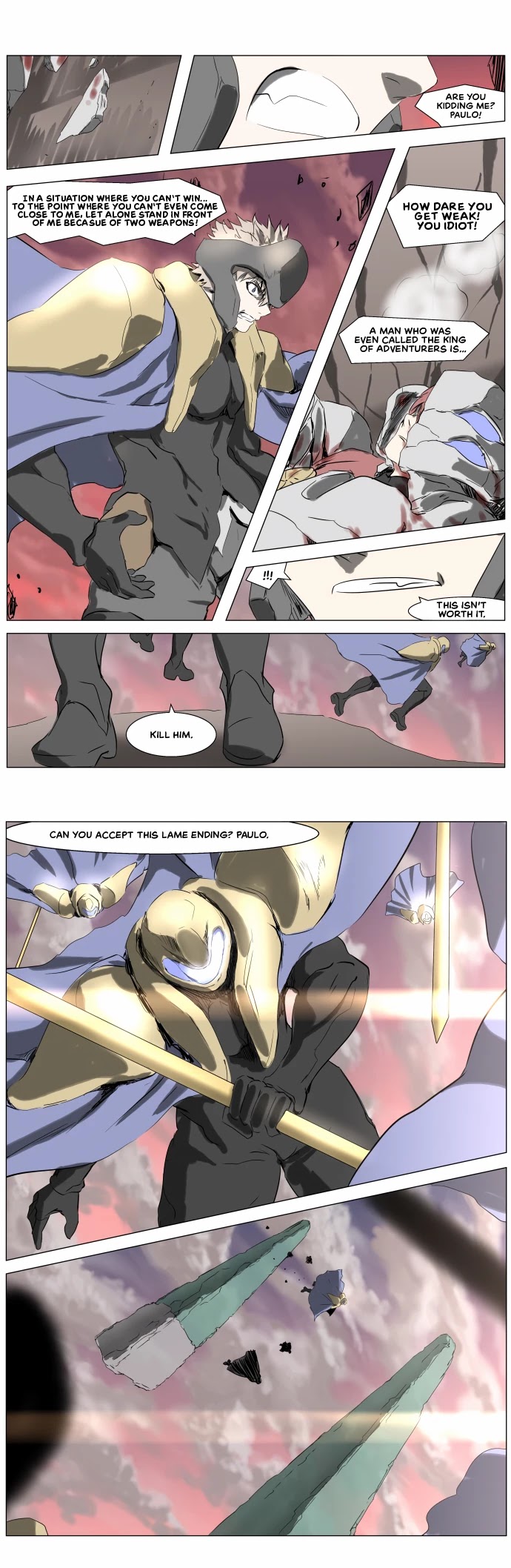 Knight Run Chapter 236 page 16 - Chapter 236: If I die, by your side