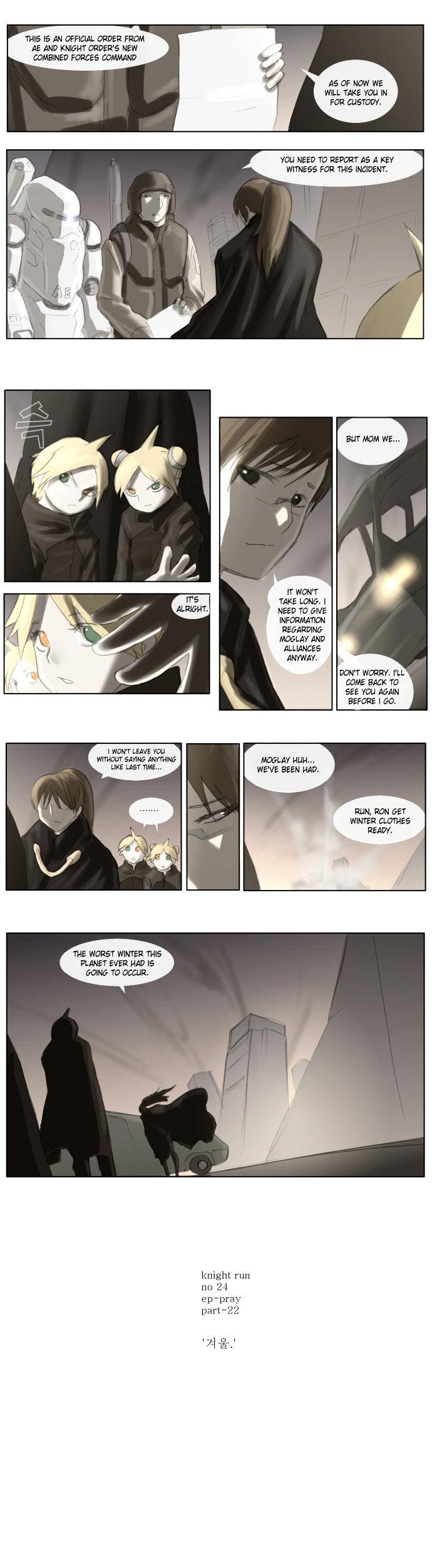 Knight Run Chapter 24 page 4 - Chapter 24: Pray (24) - Winter